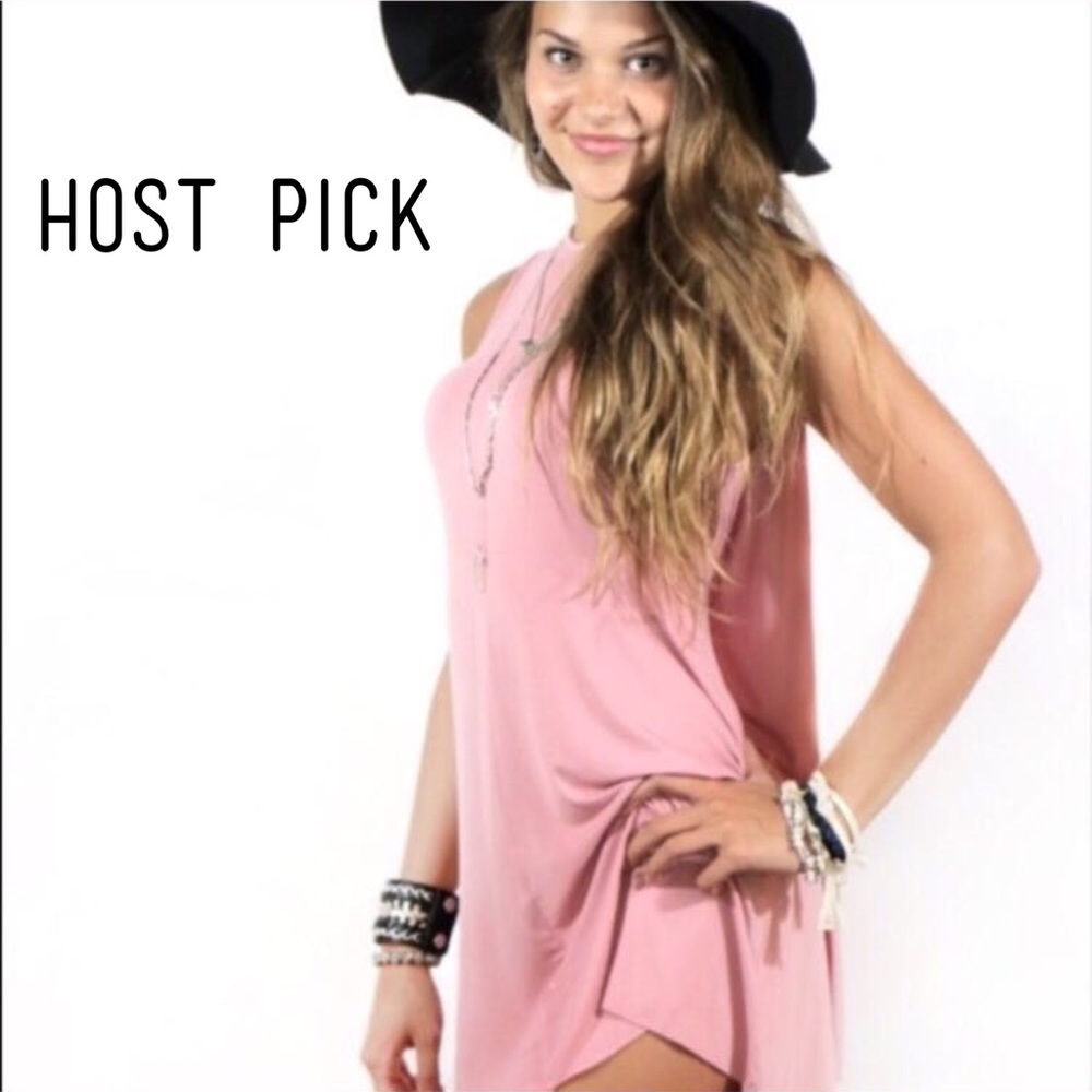 •CHIC OPEN BACK TUNIC DRESS• - Picture 3 of 4